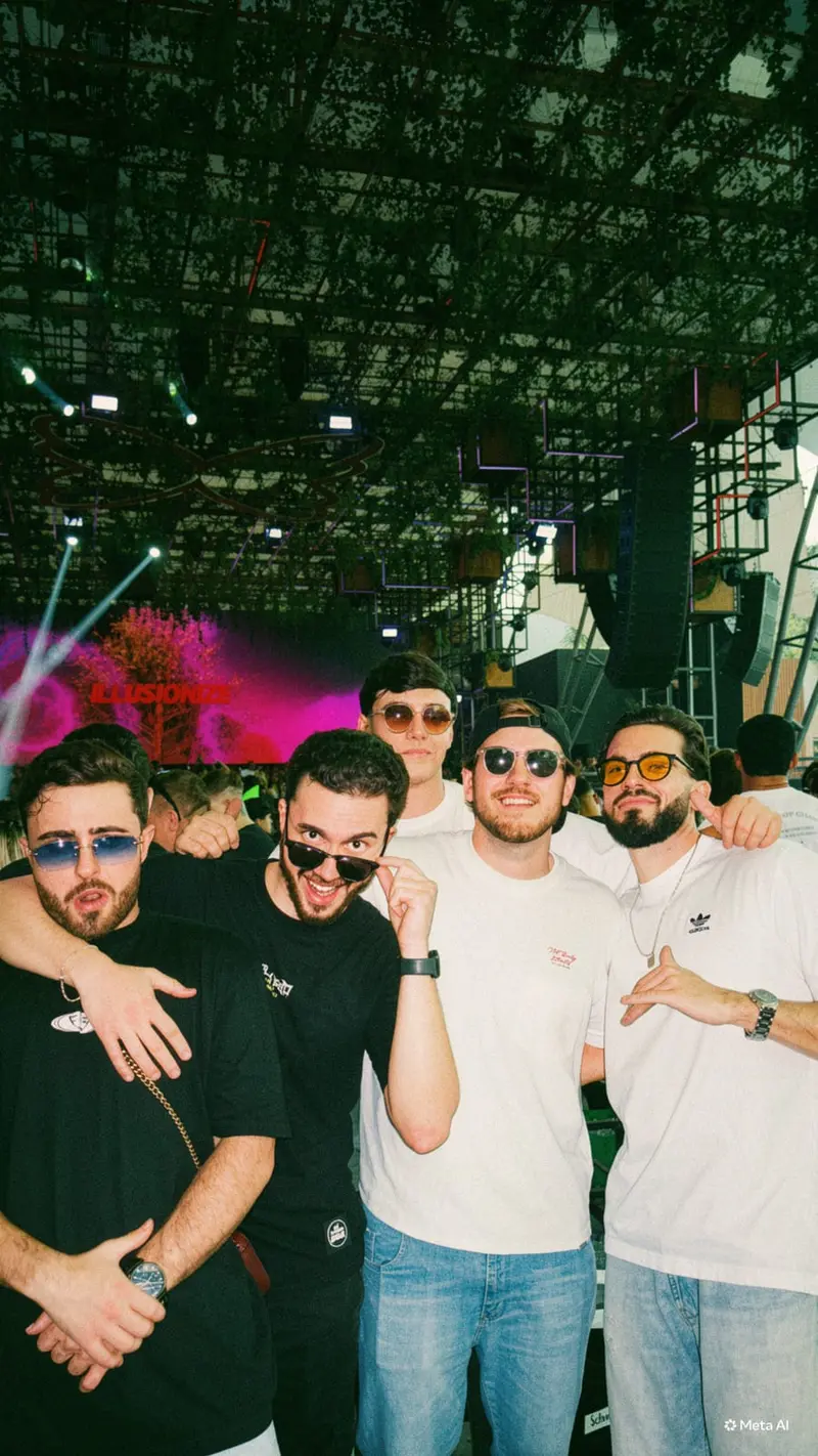 Pista diante do palco, no Spotted Bayle