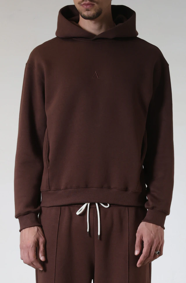 Moletom Oversized Canvas Essential Marrom
